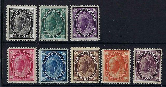 Image of Canada SG 141/9 UMM British Commonwealth Stamp